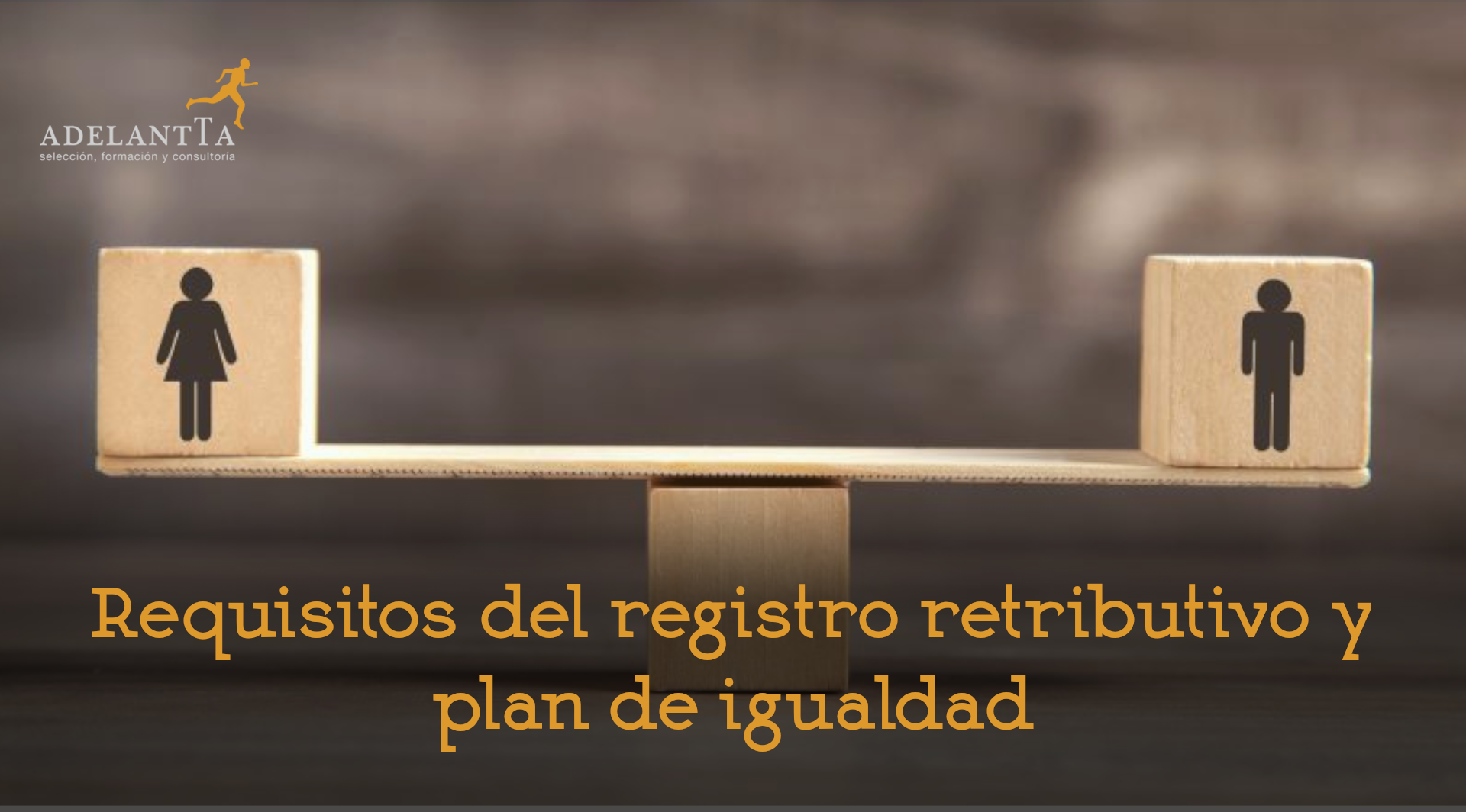 requisitos registro retributivo plan igualdad consultoría formación selección adelantta
